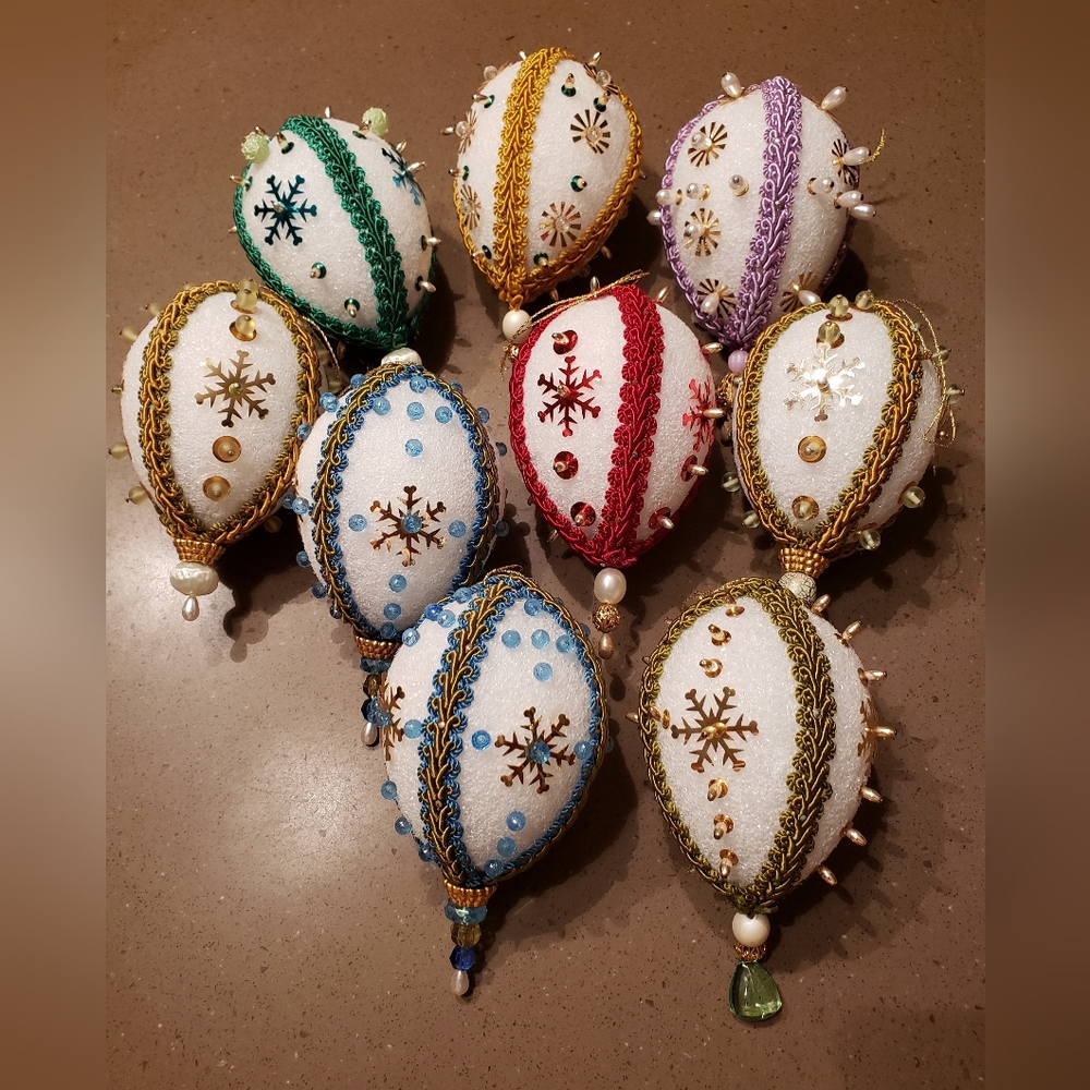 Vintage Pushpin Ornaments